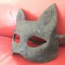 Exclusive leather cat mask "BLACK CAT"