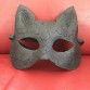 Exclusive leather cat mask "BLACK CAT"