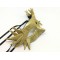 Женская золотая карнавальная маска ручной работы "Золотая птица"