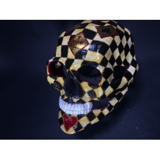 Ексклюзивна декоративна череп маска "LIFE" серії CALAVERA