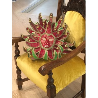 Ексклюзивна декоративна карнавальна маска “Червона Калина”
