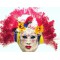 Ексклюзивна декоративна карнавальна маска “Вишиванка”