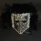 Эксклюзивная карнавальная венецианская маска Баута "MOZART" 