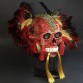 Эксклюзивная маска Хеллоуин красный череп DJAMSARAN коллекции CALAVERA 